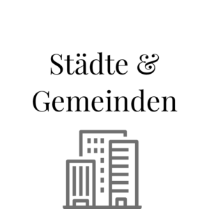 Symbol Städte & Gemeinden